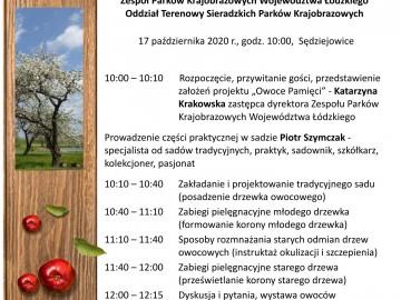 Program szkolenia sadowniczego, 